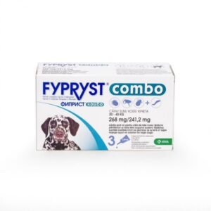 Antiparazitar extern pentru caini intre 20-40 kg Fypryst Combo L, 1 pipeta