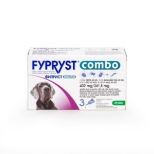Antiparazitar extern pentru caini intre 40-60 kg Fypryst Combo Dog XL, 1 pipeta