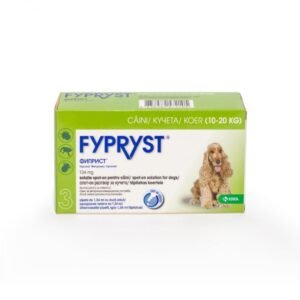 Antiparazitar extern pentru caini Fypryst Dog M (10-20 kg), 3 pipete