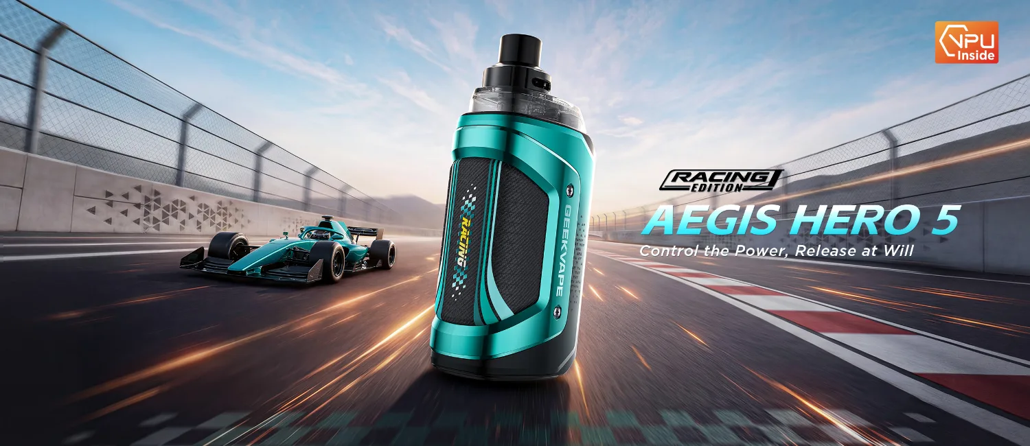 Kit Geekvape Aegis Hero 5 Racing Green - imagine 9