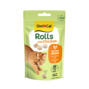 Rulouri pentru pisici Gimcat Rolls cu pui 50 g