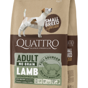 Quattro Dog Small Breed No Grain Adult Miel 7 Kg