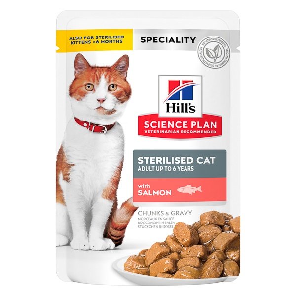 Hill's Feline Adult Sterilised Adult Plic, 85 grame - imagine 4