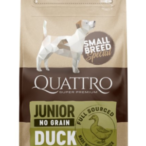 Quattro Dog Small Breed No Grain Junior 1,5 kg