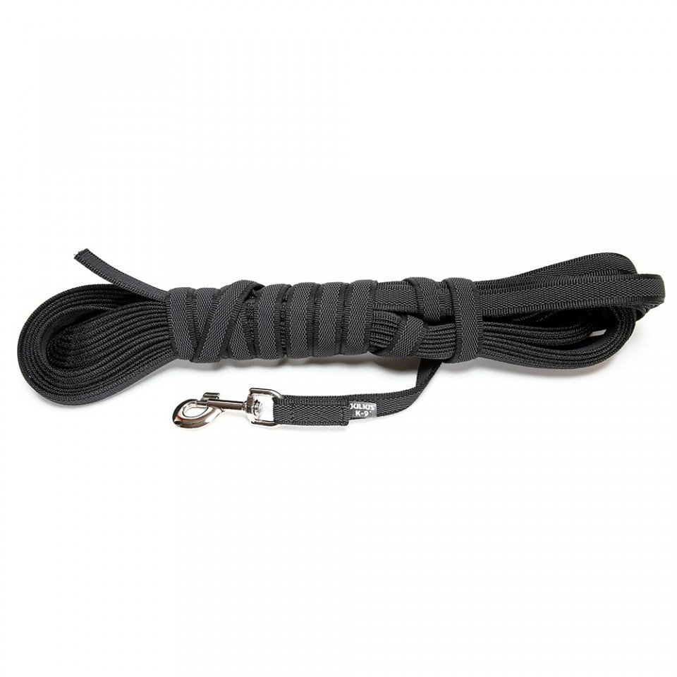 Lesa JK9 Color & Gray, antiderapanta, cu maner - 20mmx3m - Negru