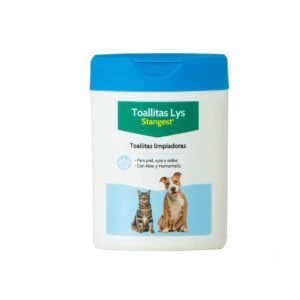 Șervețele umede pentru animale de companie, cu Aloe și Hamamelis, LYS WIPES, 40 buc