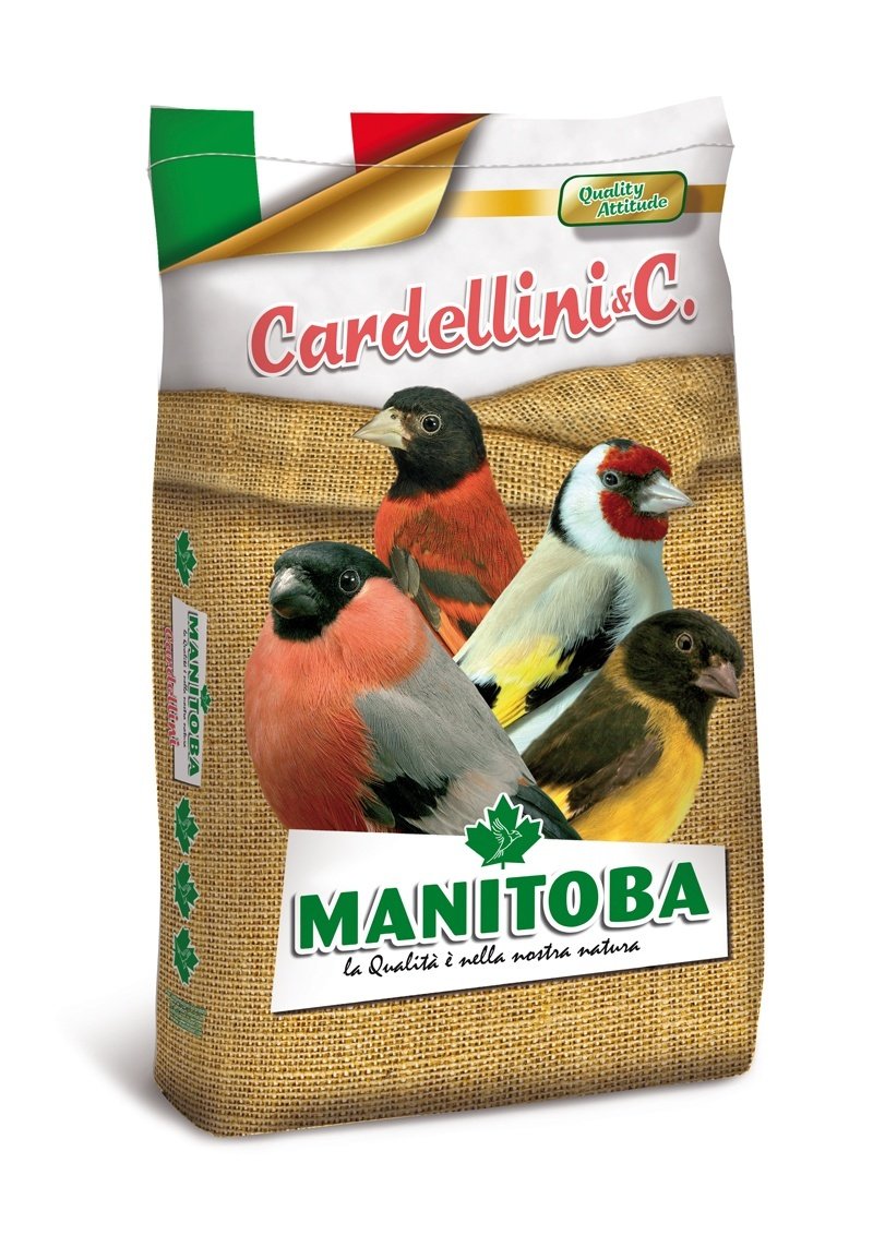 Manitoba Cardelino Extra – Hrana completa pentru sticleti europeni – 15 kg