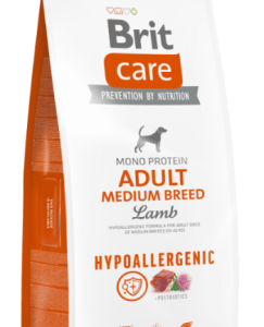 Brit Care Dog Hypoallergenic Adult Medium Breed Miel - 12-kg,