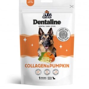 Recompnese pentru caini, Pet s Dessert Dentaline Sticks pentru Igiena Dentara cu Colagen si Dovleac