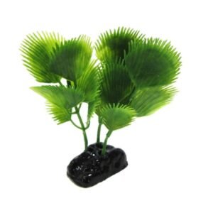 Resun Planta Plastic Palm Leaf Green 8 cm