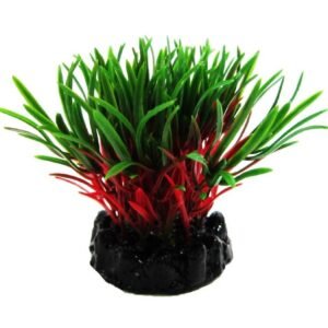 Resun Planta Plastic Sea Grass Red/Green 10 cm