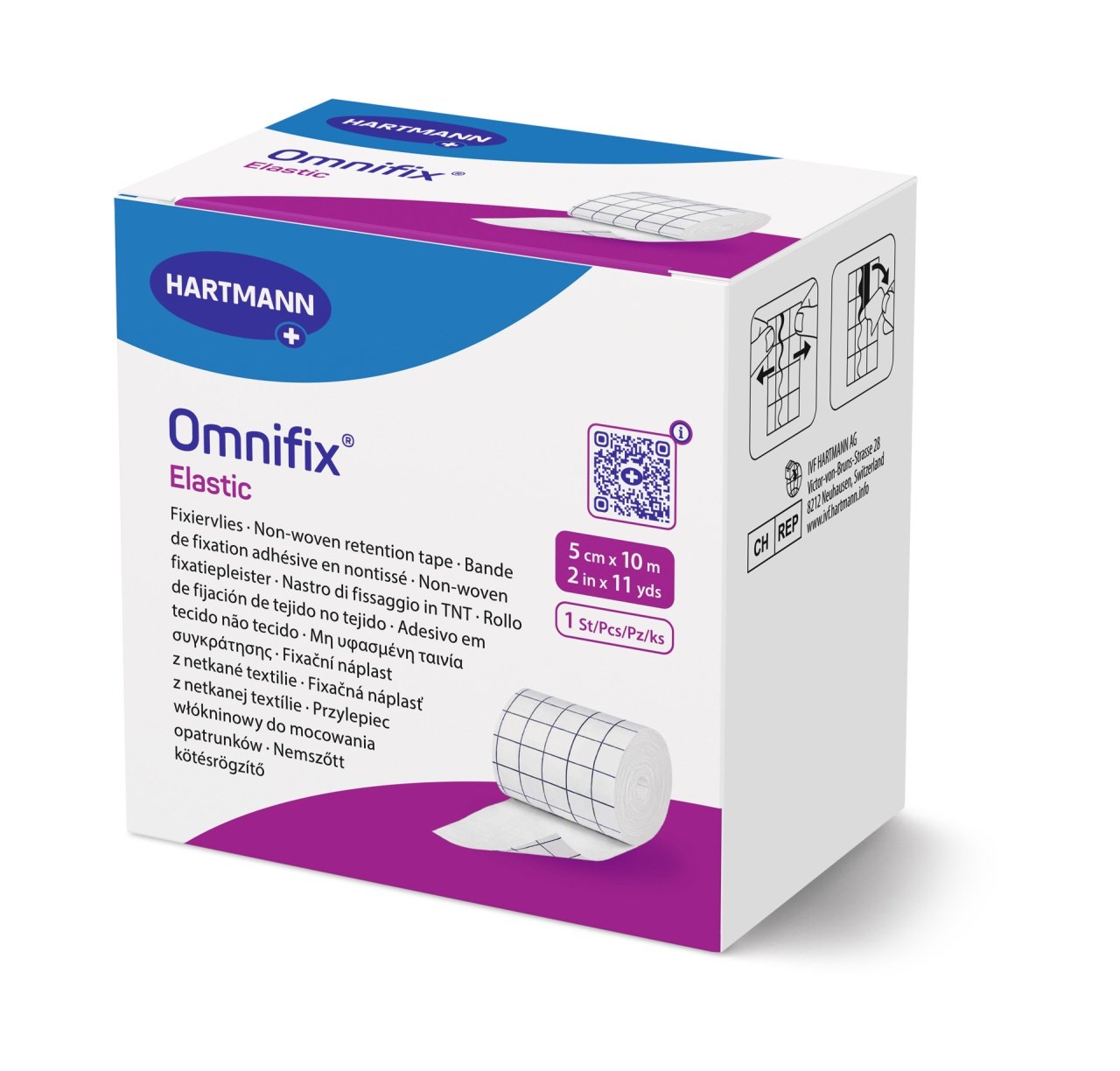 Plasture Omnifix Elastic 5cm x 10m, Hartmann