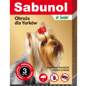 Zgarda antiparazitara pentru caini Sabunol Dog GPI (2-10 kg), 35 cm