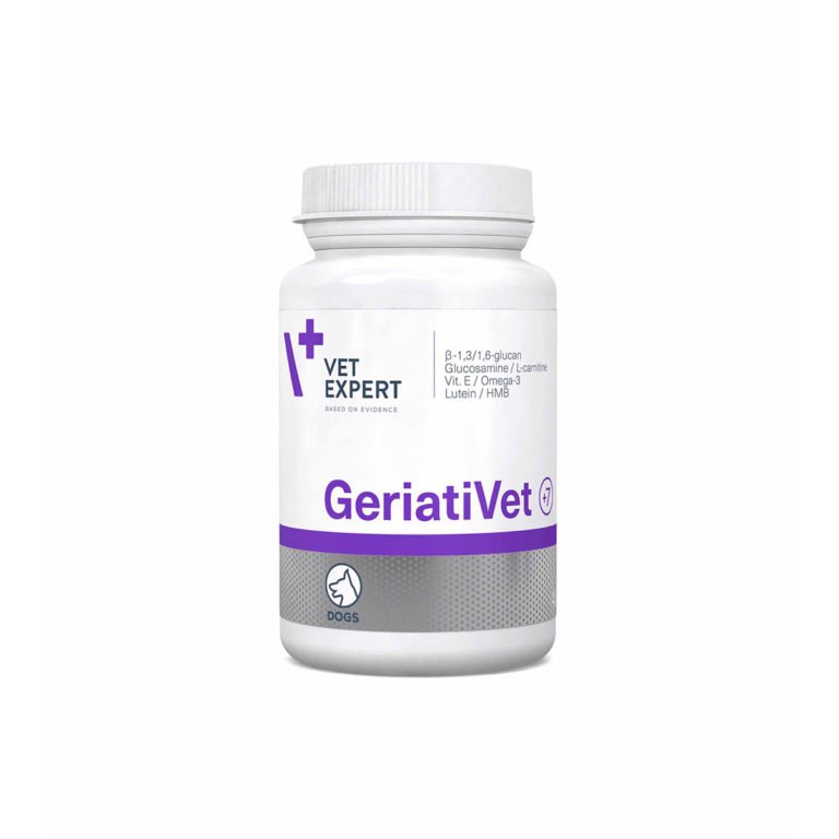 Supliment pentru caini in varsta Vet Expert GeriatiVet Dog, 45 tablete