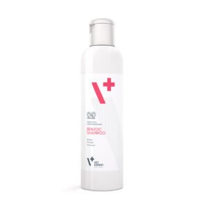 Sampon dermatocosmetic pentru caini si pisici Vet Expert Benzoic, 250 ml