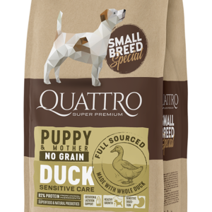 Quattro Dog Small Breed No Grain Puppy 1.5 kg