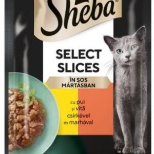 Sheba Plic Pui/Vita 85 g