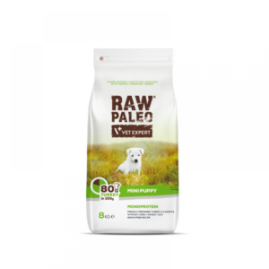 Raw Paleo Puppy, Rase Mici, Curcan 8 Kg