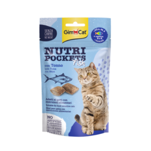 Recompense pentru pisici Gimcat Nutri Pockets cu ton 60 g