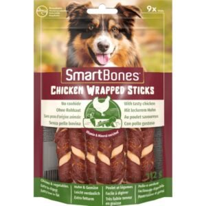 Smartbones Recompense Pui Wrap S/ 9 buc 122 g