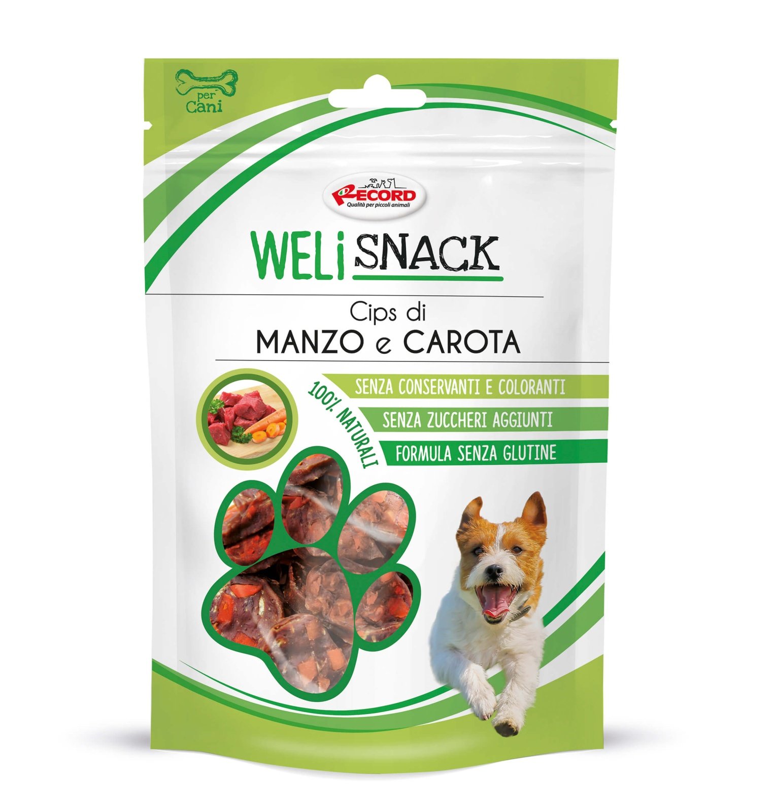 Recompense Weli Snack Chips - Vita si morcovi