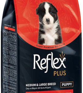 Reflex Junior, hrana uscata superpremium, hipoalergenica, pentru caini juniori, cu miel si orez 12 kg