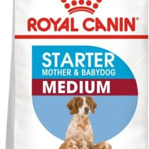 Royal Canin Medium Starter Mother & Babydog, hrană uscată pentru câini: 15 kg, pentru femele și pui