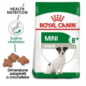 Royal Canin Mini Adult 8 Plus, 2 kg, hrana uscata pentru caini adulti de talie mica