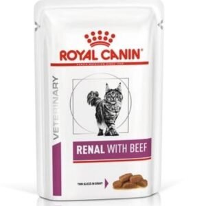 Royal Canin Feline Renal cu Vita, Cutie cu 12 plicuri X 85 gr