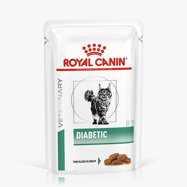 Royal Canin Plic Diabetic Cat, Set 12 x 85 gr