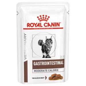 Royal Canin Pisici Plic Gastrointestinal Moderate Calorie, 12 x 85 gr