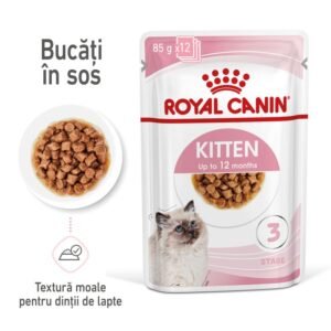 Royal Canin Kitten Plic Gravy, 12 X 85 Gr