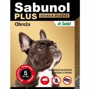 Zgarda antiparazitara pentru caini Sabunol Plus (10-25 kg), 50 cm