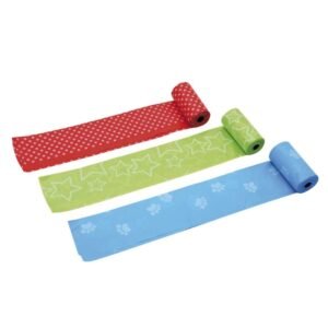 Saci igenici color 3 role/20 buc
