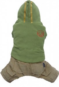 Salopeta cu pantalon - Verde - 2XS