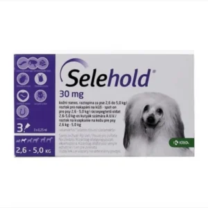 Selehold Antiparazitar pentru Caini 3 Pipete