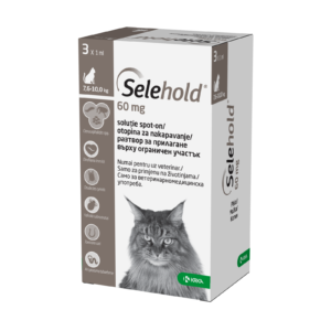 Selehold Spot On pentru Pisica 3 Pipete