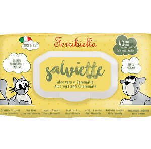 Servetele umede Ferribiella - Aloe Vera - 40buc.