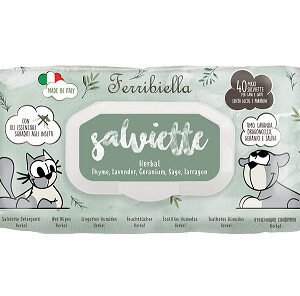 Servetele umede Ferribiella - Herbal - 40buc.