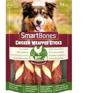 Smartbones Recompense Pui Wrap M/ 5 buc 137 g