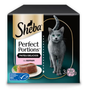 Sheba Pate Perfect Portion Somon 6X37.5 g