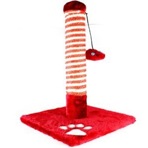 Sisal Papillon Guss Rosu 25x25x40 cm
