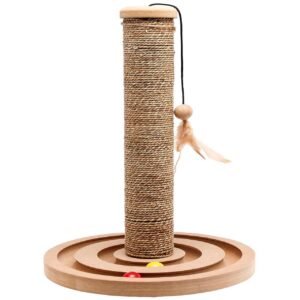 Sisal cu Suport Rotund plus Jucarie