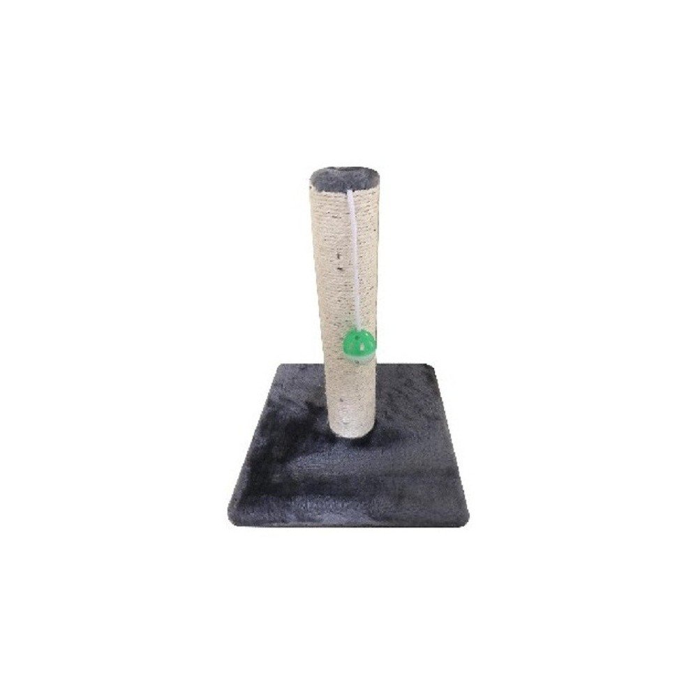 Sisal stalp maro cu minge 28/28/32 cm
