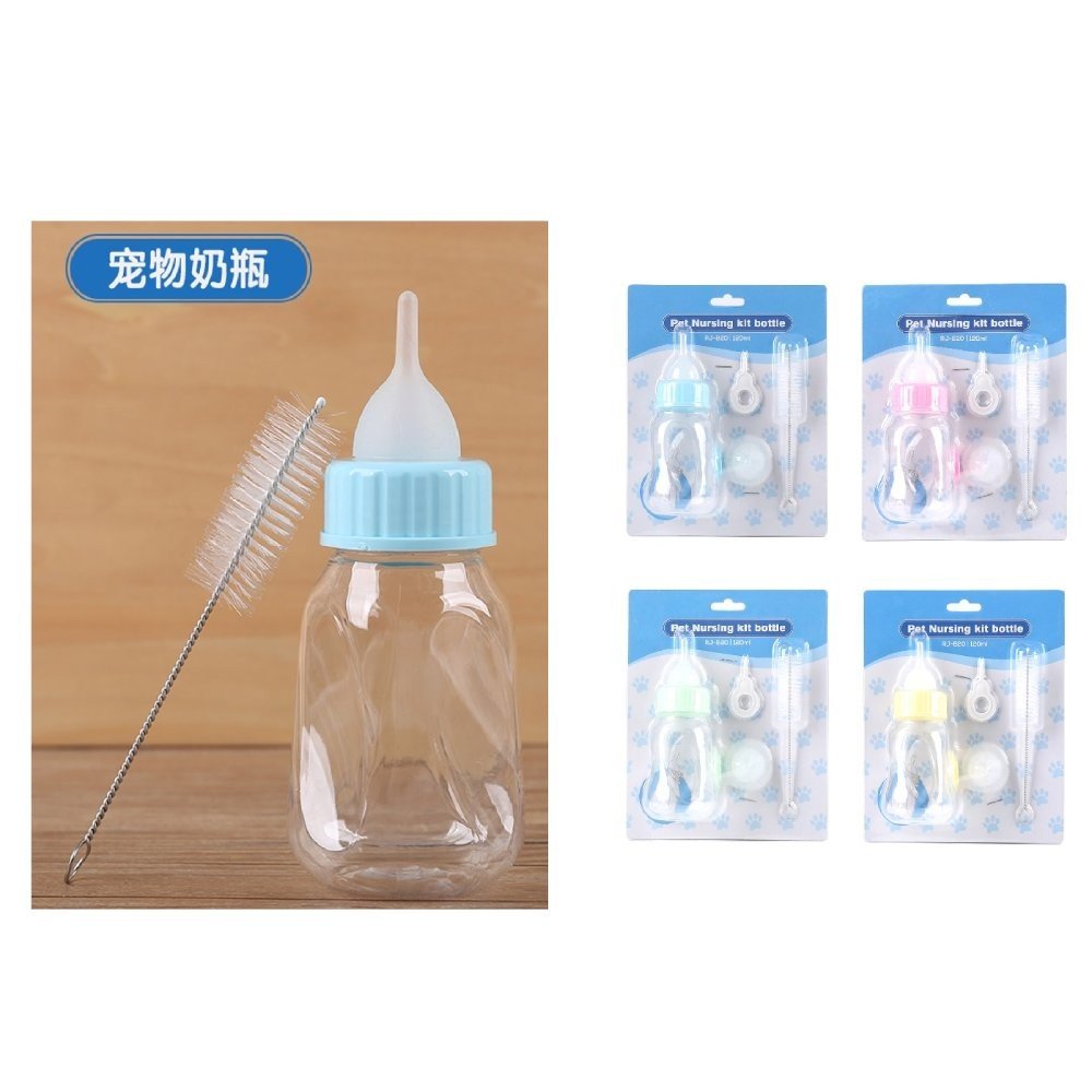 Sticla cu biberon si perie 120 ml