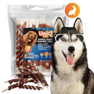 Stix piele & iepure 50 % proteina Uniq 500 g