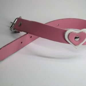 Zgarda Caine Streeetside Inima 1.0/29 cm Roz Nr 00