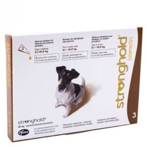 Antiparazitar extern pentru caini intre 5-10 kg Stronghold, 1 pipeta