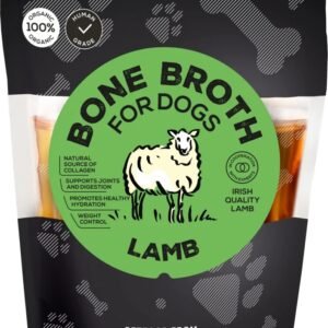 Supa de oase pentru caini, Food Studio, miel irlandez, bio, 230 ml, EXPIRA 09.10.2026