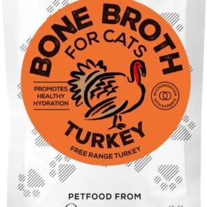 Supa de oase pentru pisici, Food Studio, curcan, bio, 100 ml
